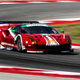 Nielsen’s No. 63 Scuderia Corsa Ferrari car. Photo credit: Kurt Bradley